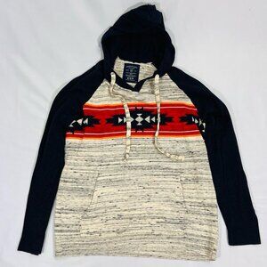 Men's Sweater Hoodie Aztec American Eagle Size MEDIUM